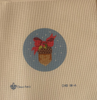 Acorn ornament by Deux Amis Needlepoint