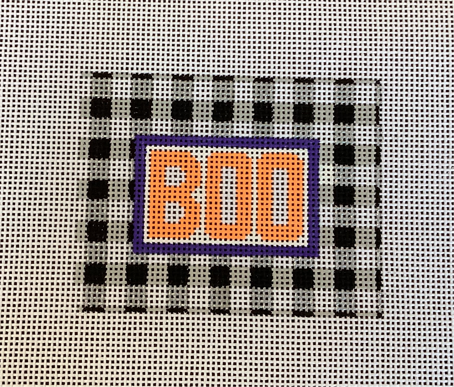 Gingham Boo in Black by Emberly & Co.