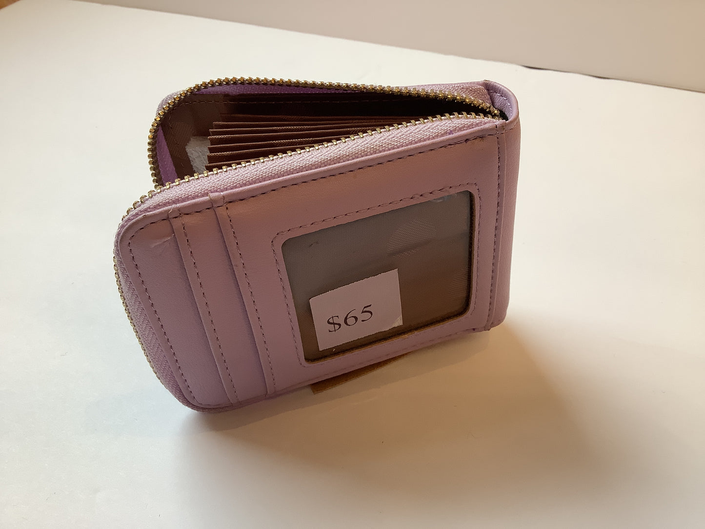 Leather Zippered Wallet