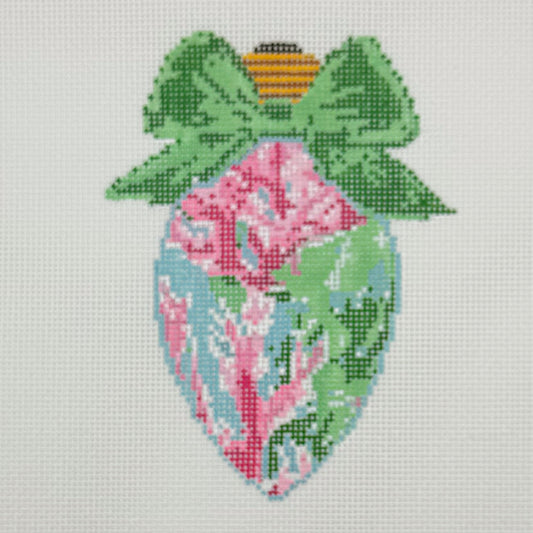 Bow Bulb Coral by Blue Waters Needlepoint