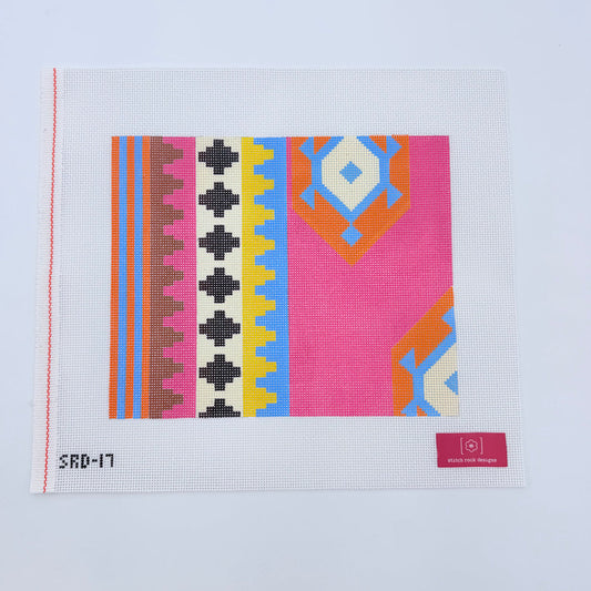 Turkish Kilm Clutch Large by Stitch Rock Designs SRD-17