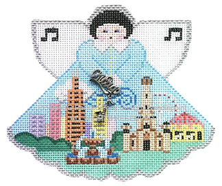 PP-994BG Angel w/Charms: Chicago
