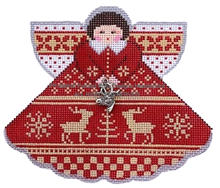 PP-996HA Angel w/Charms: Red Sampler