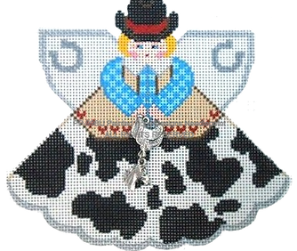 PP-996IJ Angel w/Charms: Pony Print Cowgirl