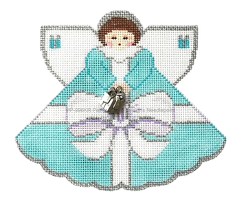 PP-996KR Angel w/Charms: Little Blue Box