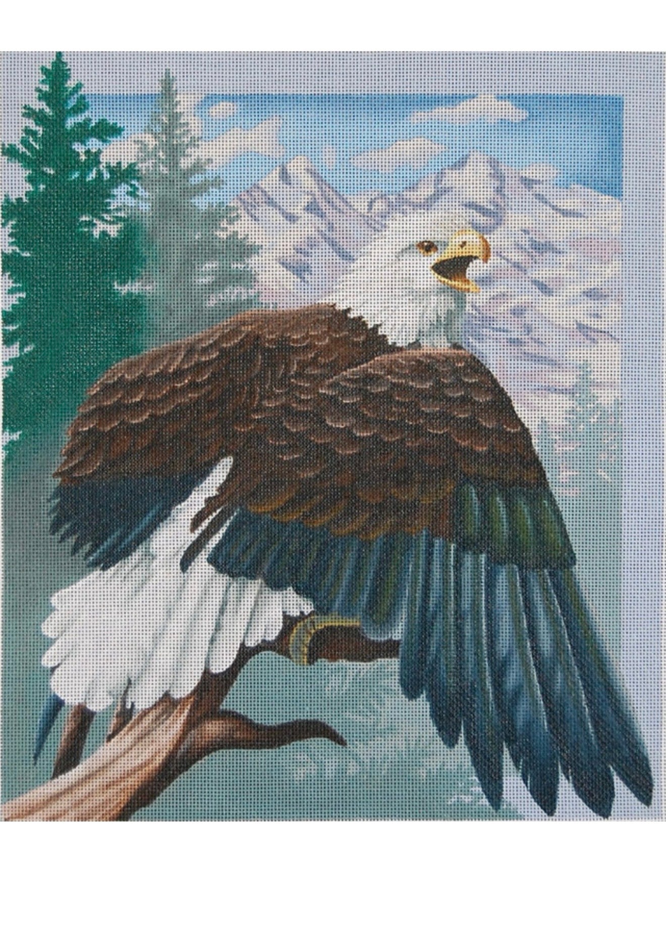 Perched Eagle by Liz Goodrick-Dillon