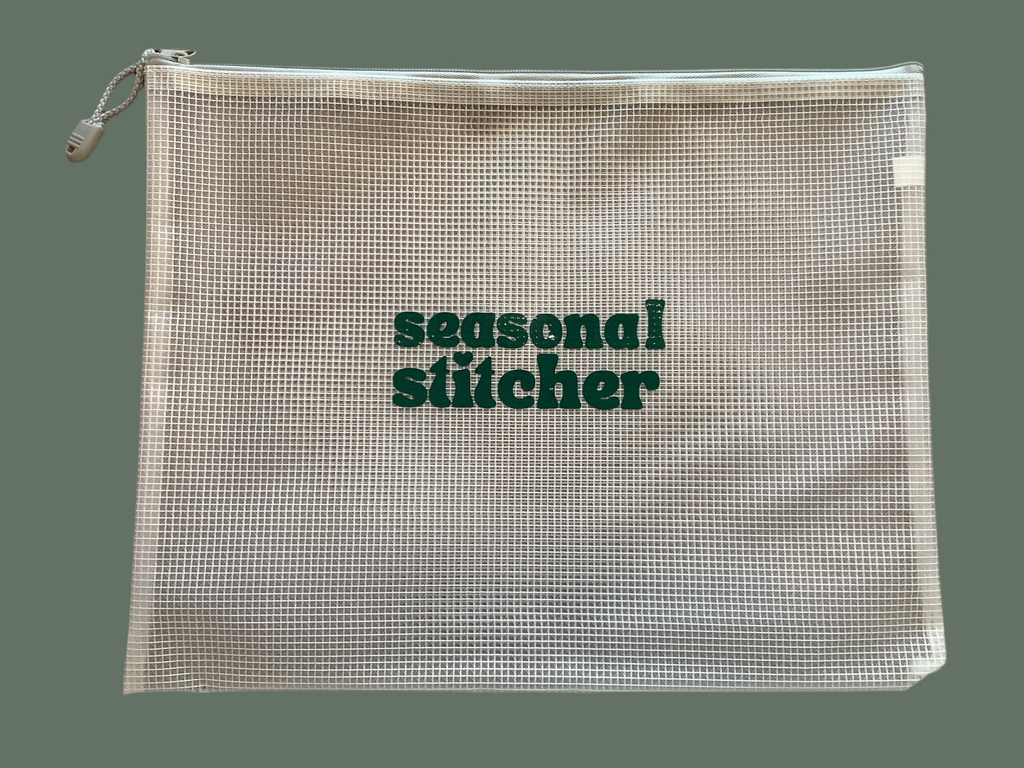 Seasonal Stitcher Project Bag by From Madison Ave.