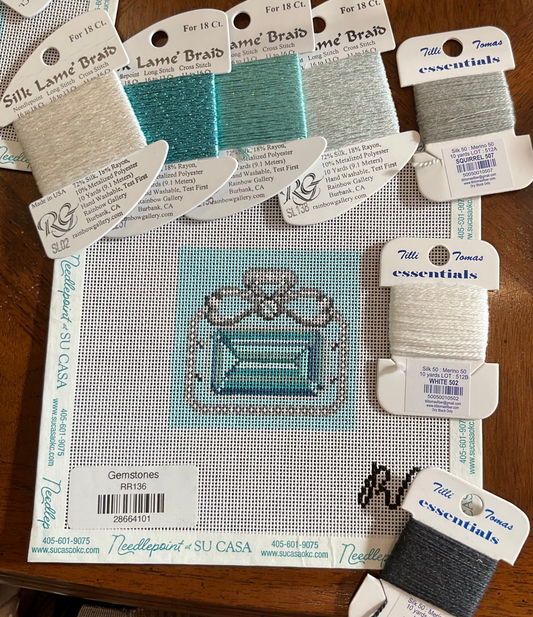 Aquamarine by Rachel Barri Kitted