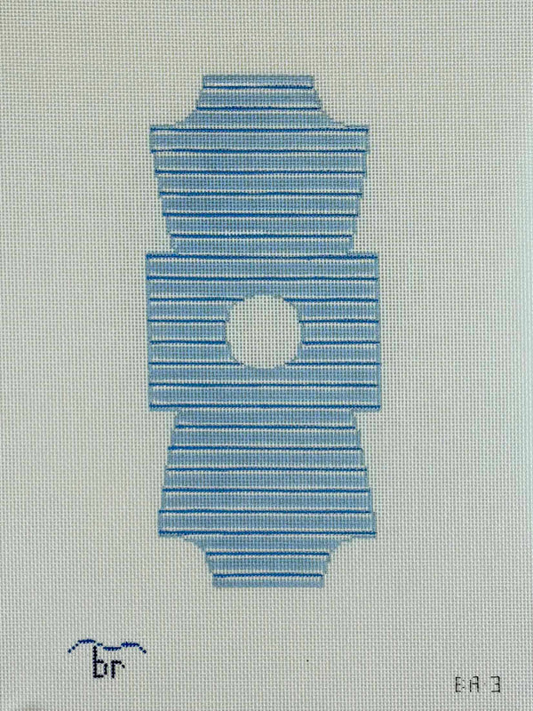 BA3 Onesie Blue Stripe