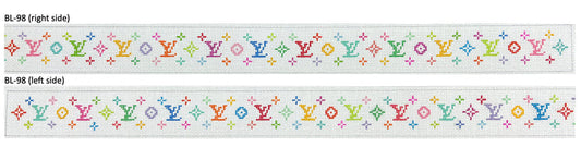 Belt - Multi LV on white by Kate Dickerson