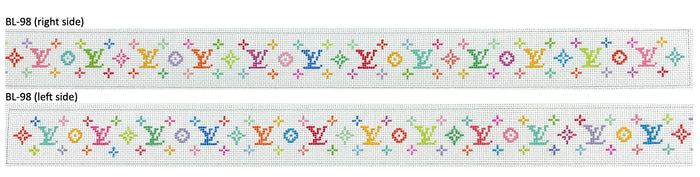 Belt - Multi LV on white by Kate Dickerson
