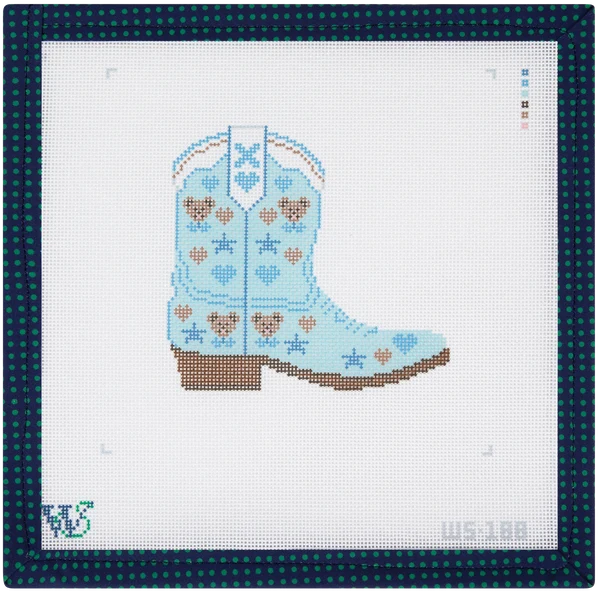 Baby Cowboy Boot by Wipstitch