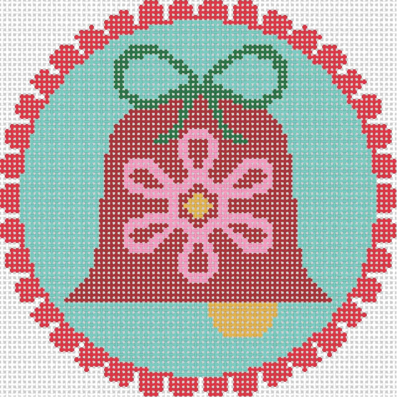 Red Scallop Bell by The Collection Designs