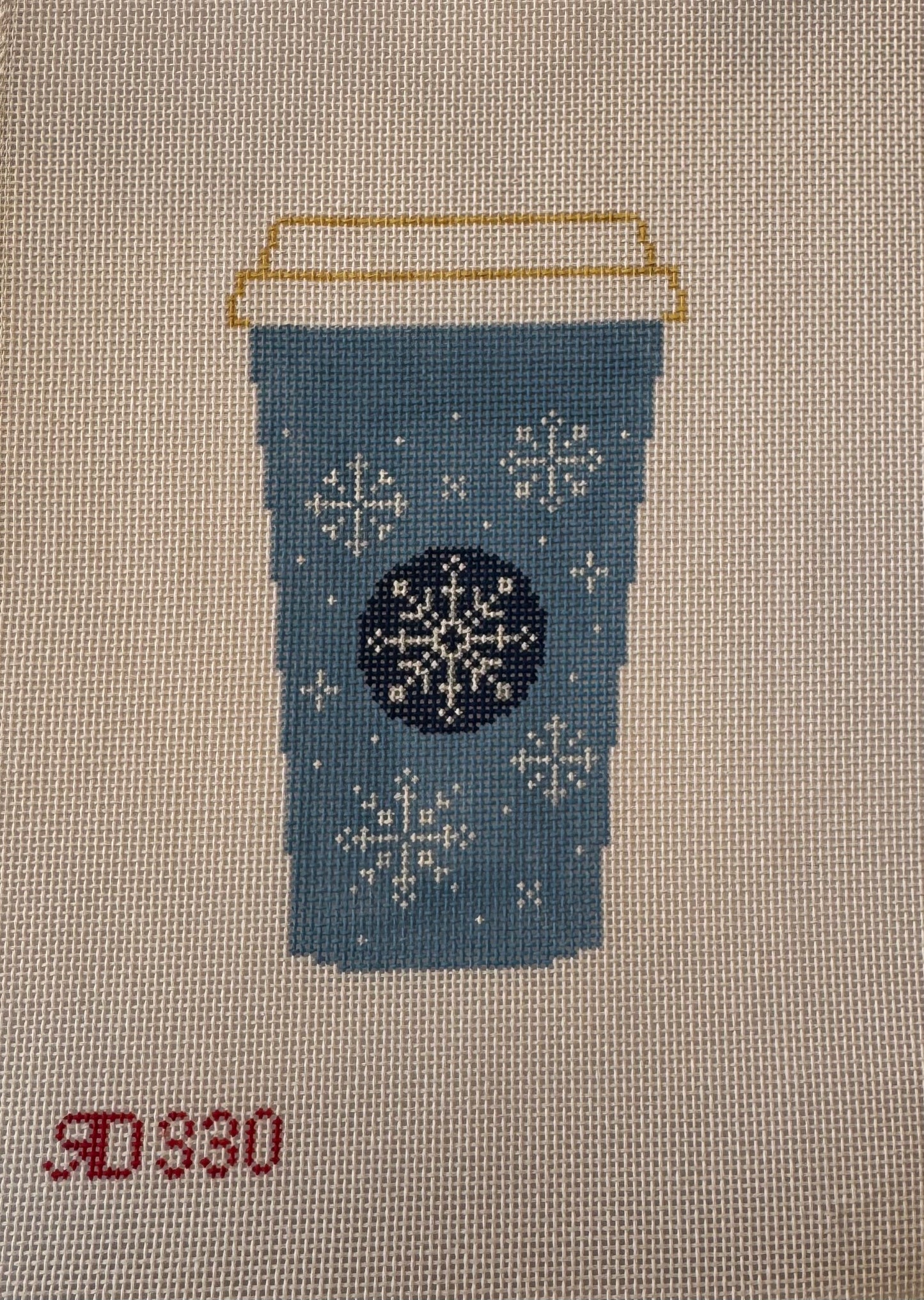 Blue Snowflake Drink