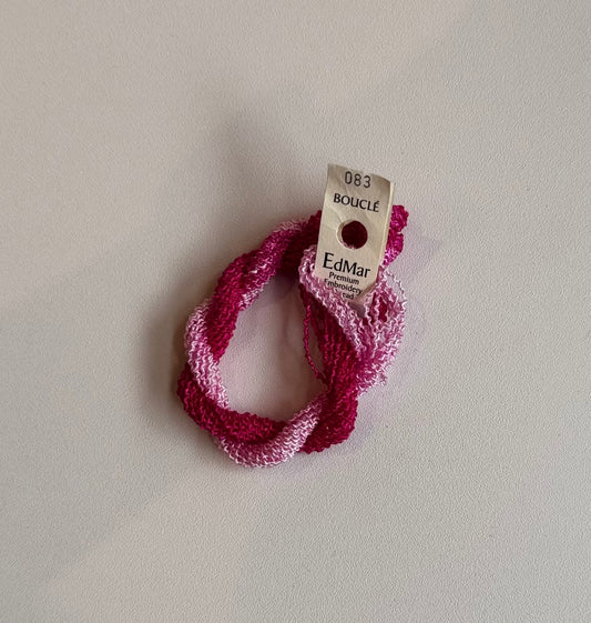 EdMar Boucle - 083 Dark Pink Variegated