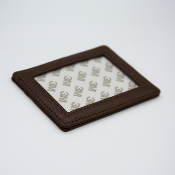 Planet Earth Leather Credit Card Holder