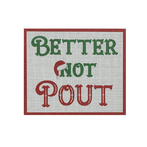 Better Not Pout by Pepperberry Designs CHR07