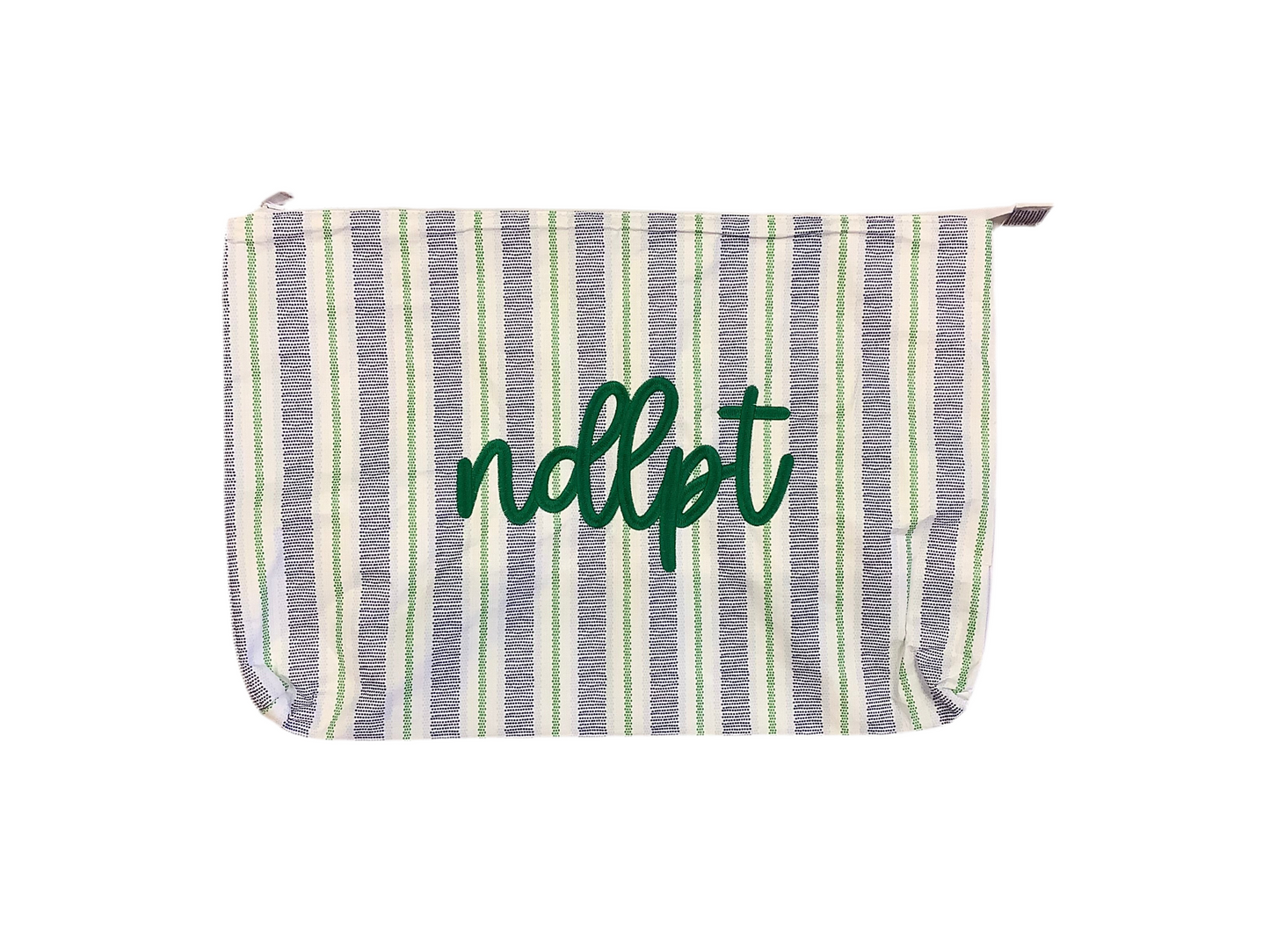 Jumbo Papagallo Stripe Stash Bag by Wipstitch