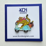 Dolce Vita Leopard Needle Minder by KCN Designers