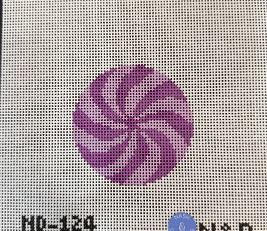 Purple Peppermint by Nash & Daughters Needlepoint