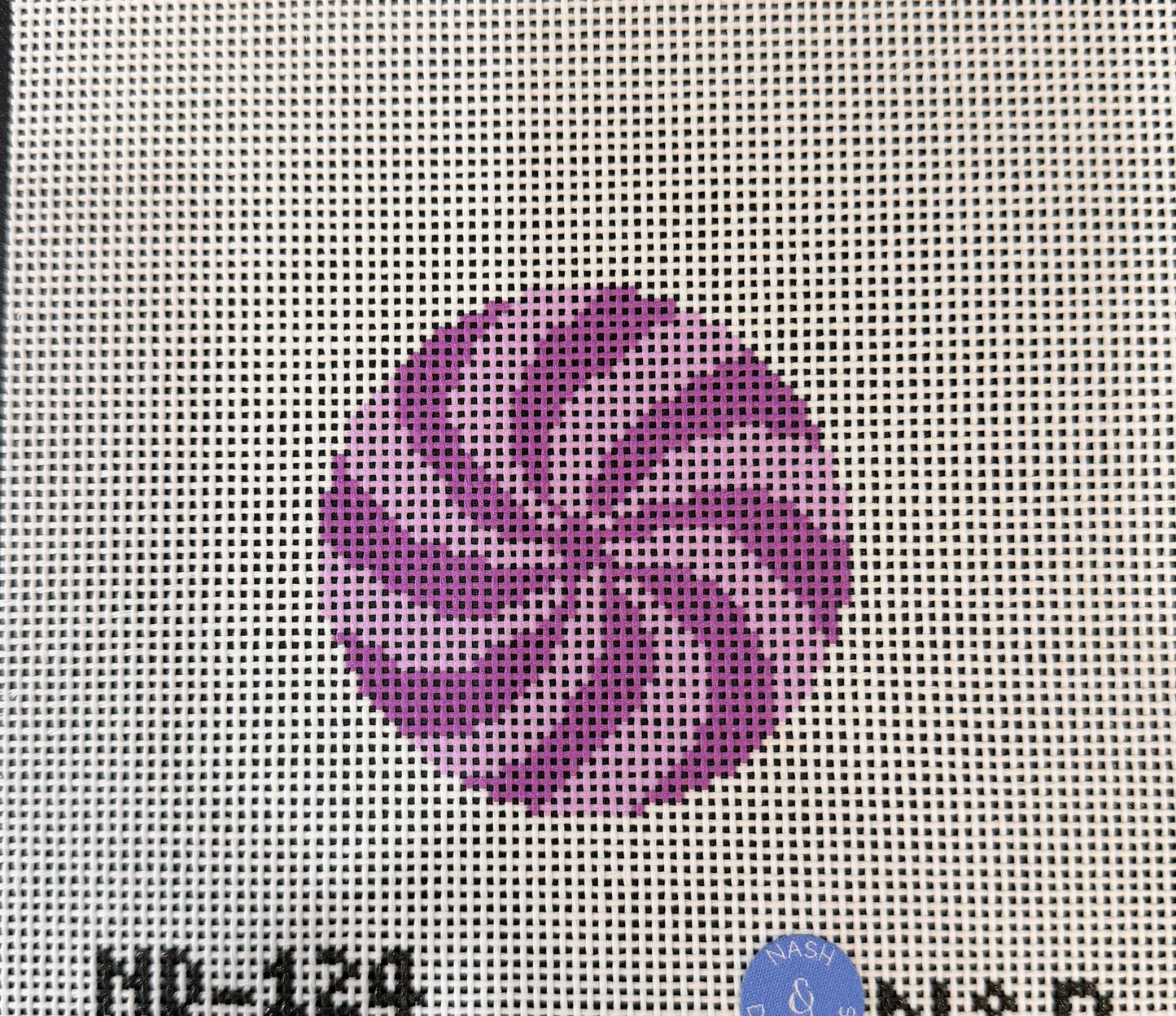 Purple Peppermint by Nash & Daughters Needlepoint