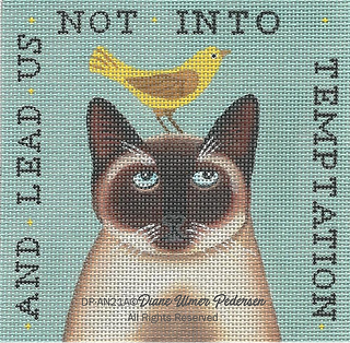 DP-AN021A Animals: Lead Us Not Siamese Cat