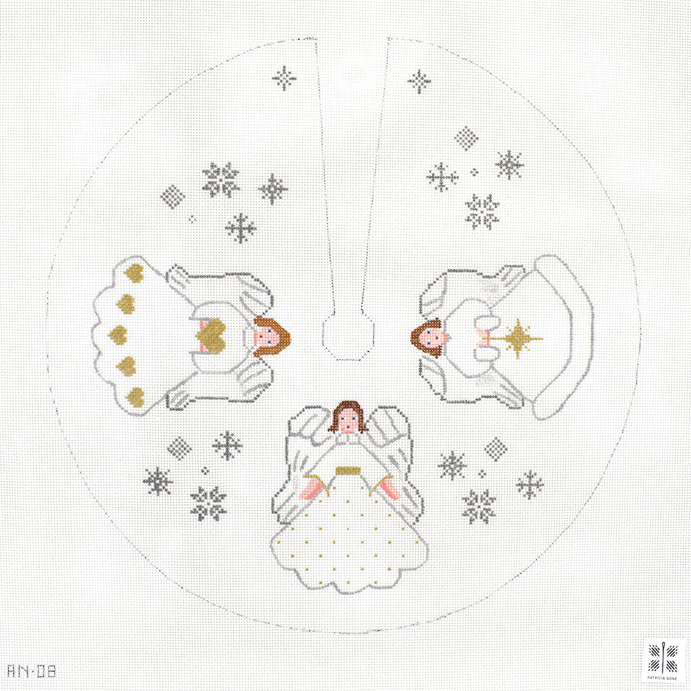 Angel Tree Skirt by Patricia Sone