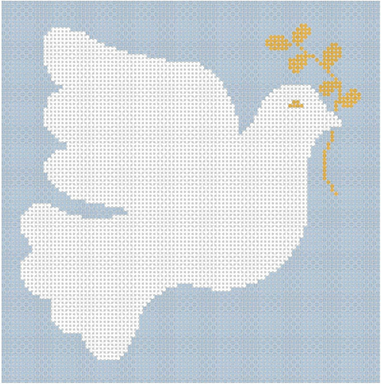 Dove w/ Olive Branch Blue by The Collection Designs