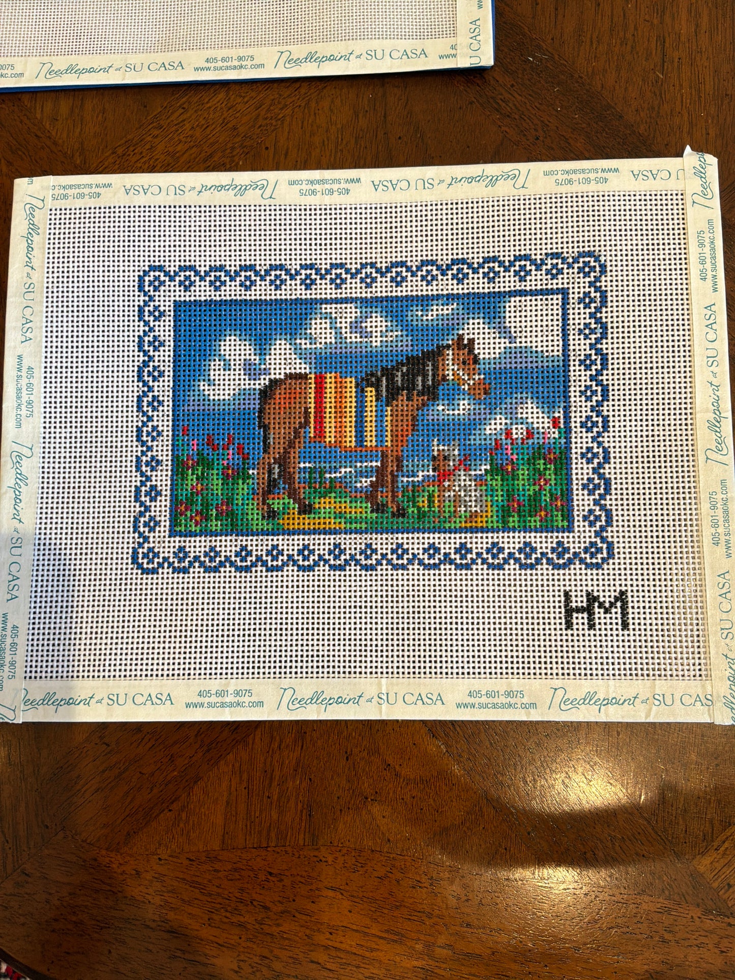 Horse and Pup by Hayley Michele