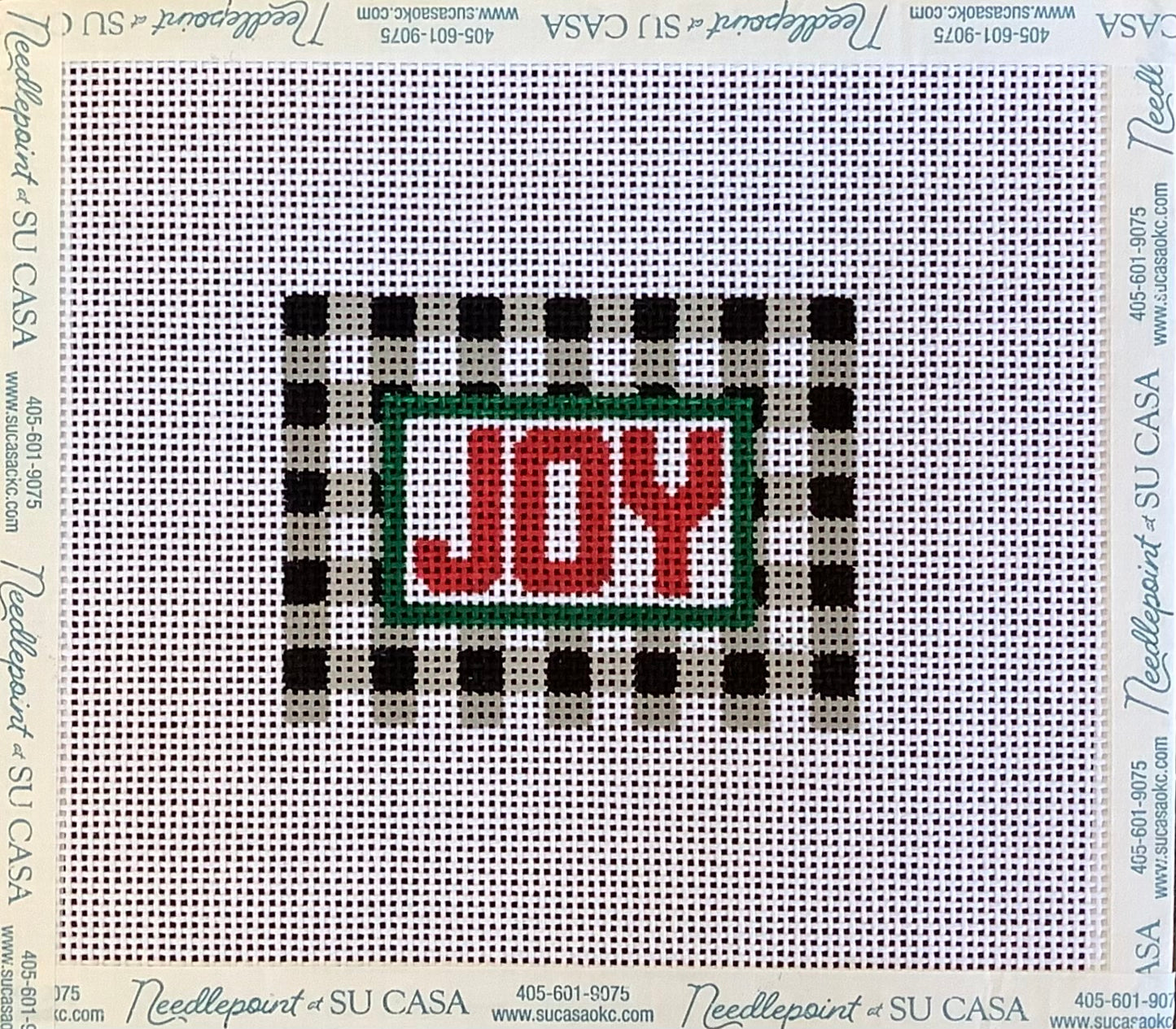 Gingham Joy in Black by Emberly & Co.