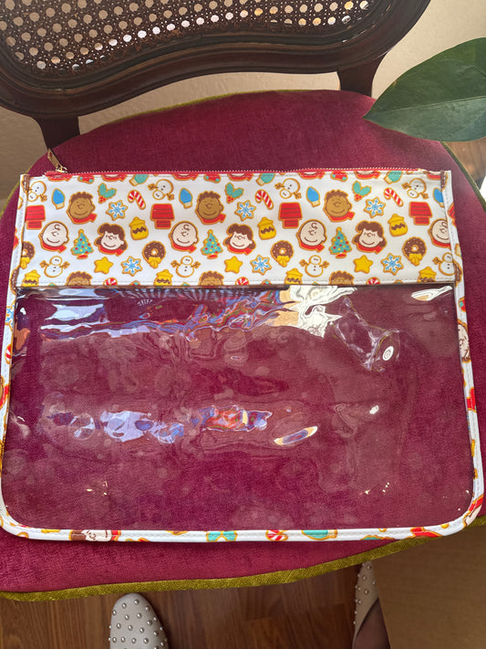 Gingerbread Cookies PVC Project Bag