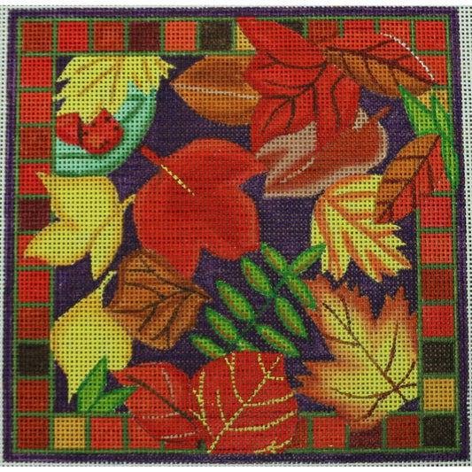 13 Count Autumn Leaves 7" EGC