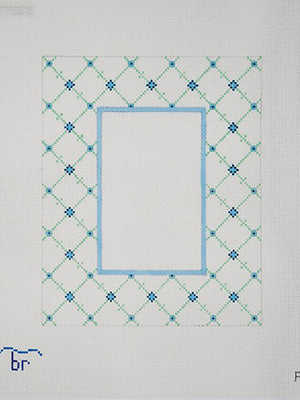 F2 Frame - Periwinkle & Teal