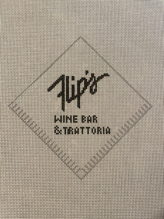 Flip’s Napkin by Nickel Needlepoint