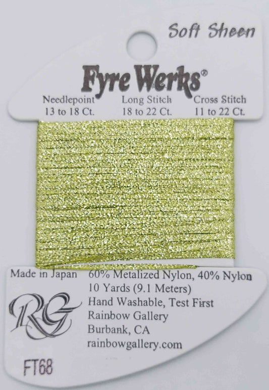 Fyre Werks Soft Sheen FT68 Daiquiri Green
