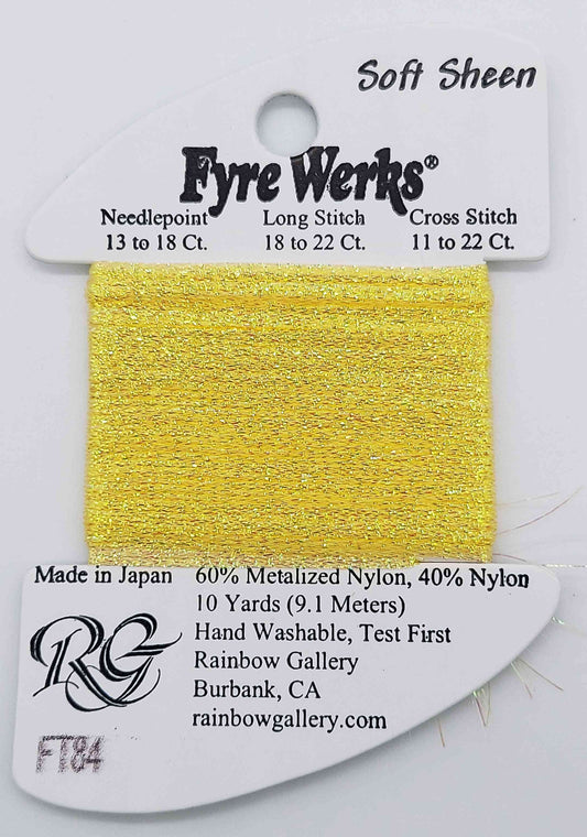 Fyre Werks Soft Sheen FT84 Yellow Pearl