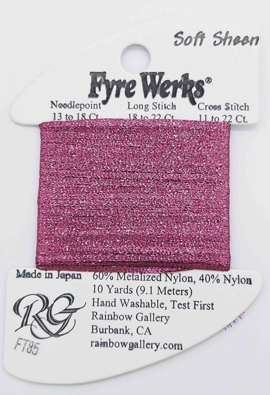 Fyre Werks Soft Sheen FT85 Cashmere Rose