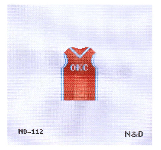 Orange OKC Jersey by Nash & Daughters