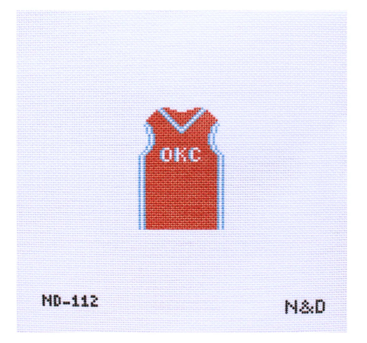 Orange OKC Jersey by Nash & Daughters