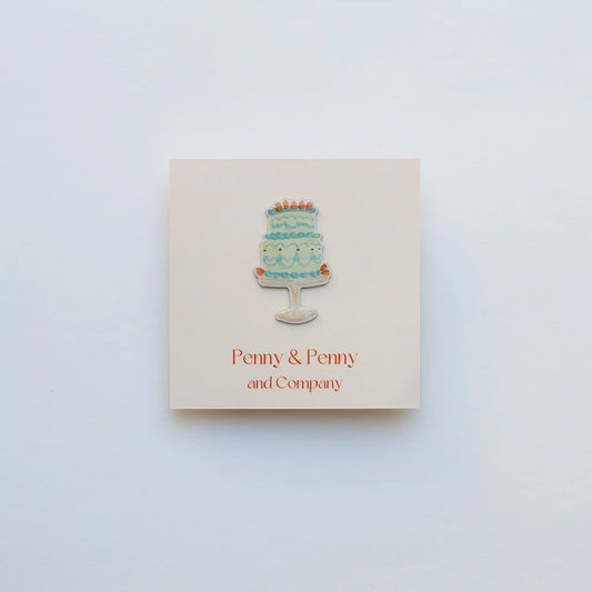 Confection Cake (Blue) Needle Minder