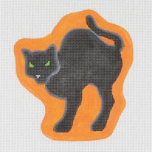 Arched Black Cat by Pepperberry Designs