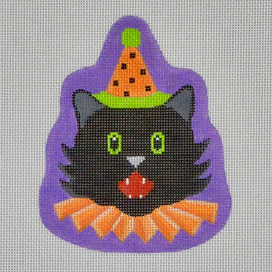 Fancy Black Cat by Pepperberry Designs