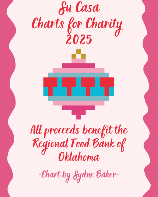 Ornament- Charts for Charity 2025- Digital Chart by Syd’s Originals