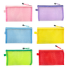 Colorful mesh project bags
