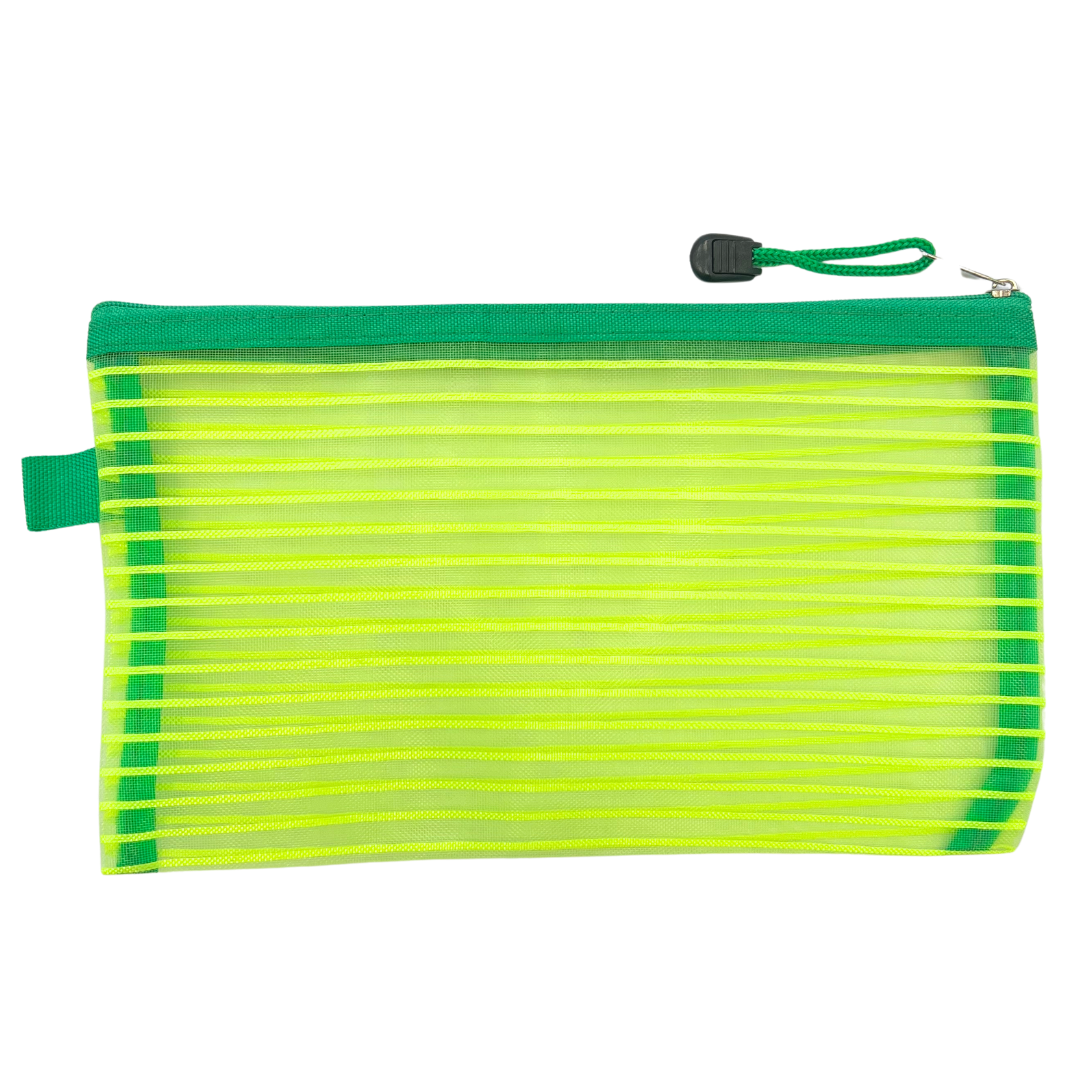 Green mesh project bag
