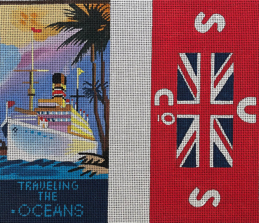 Traveling the Oceans Eyeglass Case by Colors of Praise EY-235