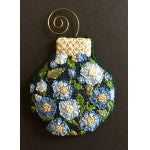 Forget Me Not in Navy Reflection