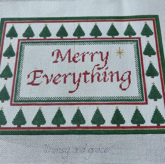 Merry Everything 13 x 9.5 13 Count