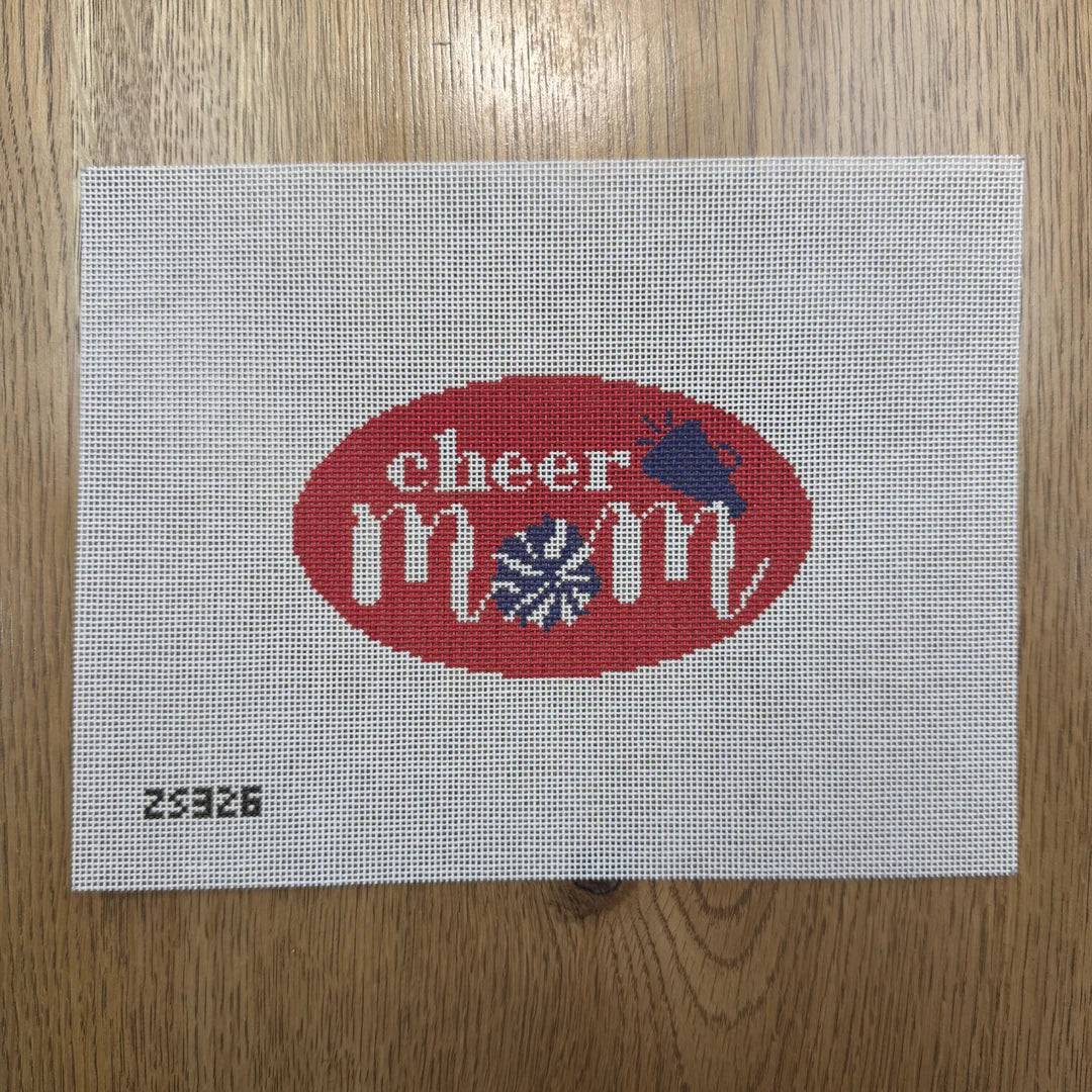 Cheer Mom Printed Canvas
