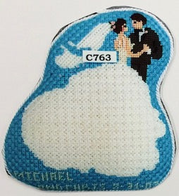 Bride & Groom with Stitch Guide